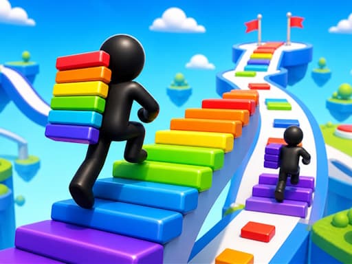Ladder Rush Race Racing game thumbnail