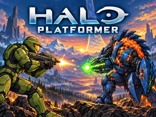 Halo: Platformer Adventure game thumbnail
