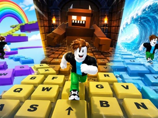 Obby Keyboard Escape Adventure game thumbnail