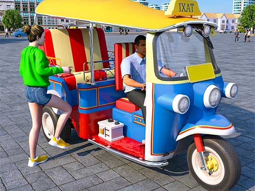 Tuk Tuk Auto Rikshaw Adventure game thumbnail