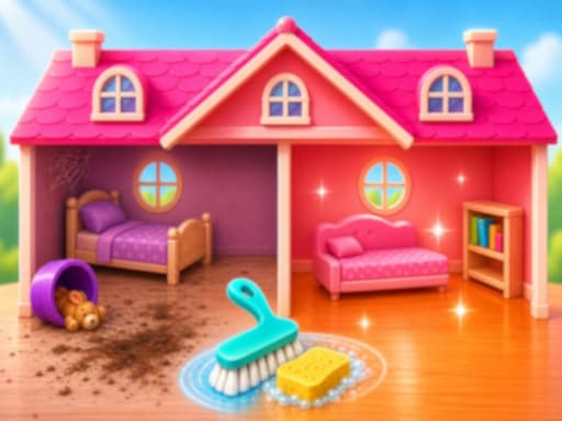 Tidy Up the Dollhouse Casual game thumbnail