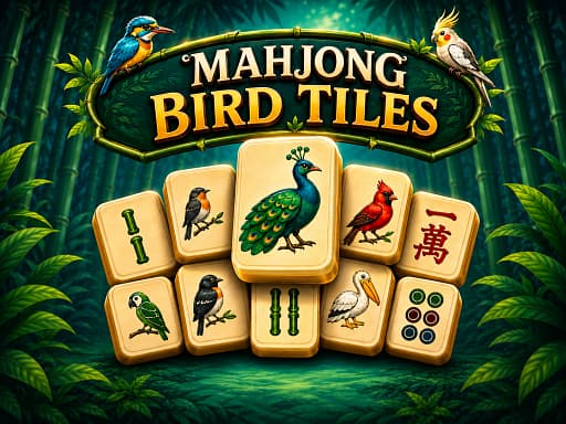 Mahjong Bird Tiles Puzzle game thumbnail