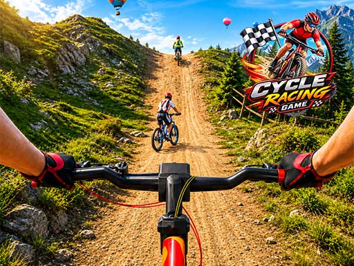 Cycle Racing Game Racing game thumbnail