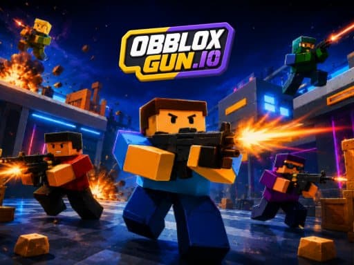 ObbloxGun.io 3D FPS Shooter Shooting game thumbnail