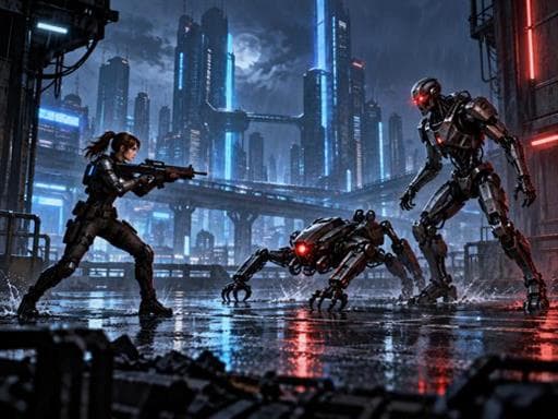 Terminator Robot Uprising Shooting game thumbnail