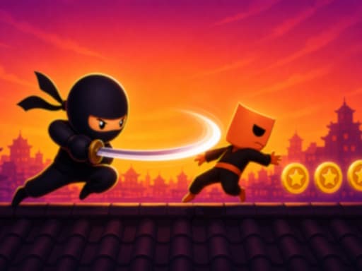 Ninja on the Run Action game thumbnail