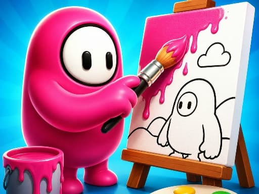 Fall Boys Coloring Book Girls game thumbnail
