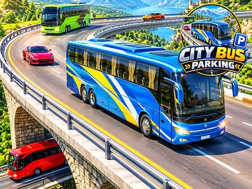 City Bus Parking Racing game thumbnail