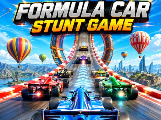 Formula Car Stunt Game Racing game thumbnail