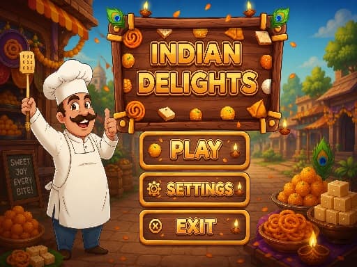 Indian Delights Match 3 Puzzle game thumbnail
