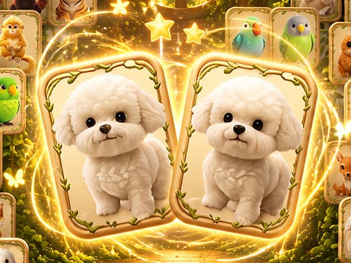 Animal Pair Card Match Puzzle game thumbnail